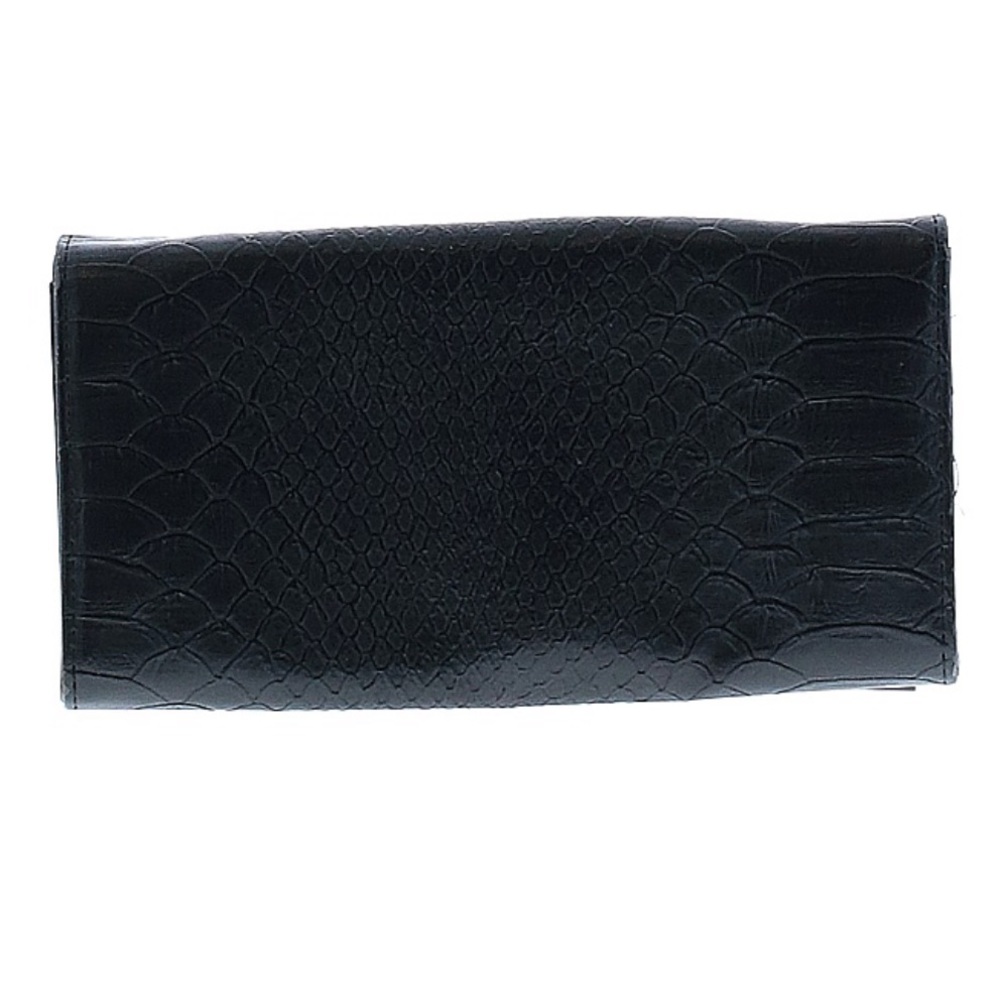 Wallet, Clutch Python Stamped Black - image 2
